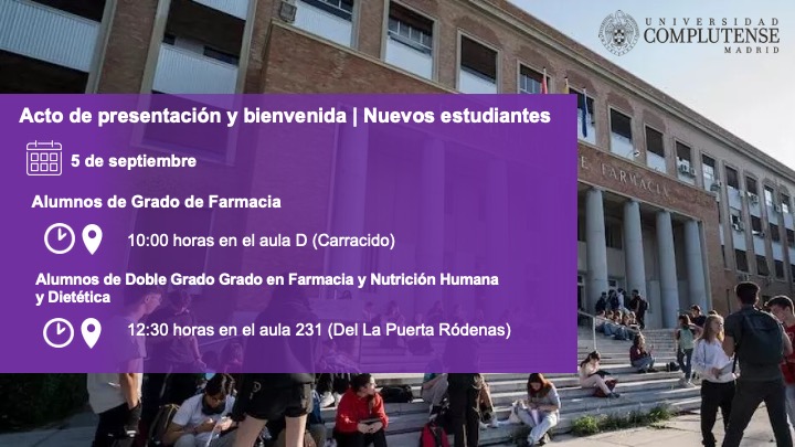 Acto de bienvenida a los estudiantes de nuevo ingreso