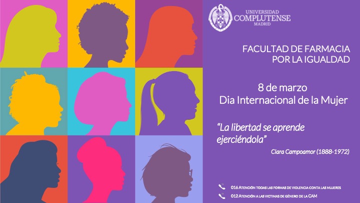 La Facultad de Farmacia de la UCM se suma al Día Internacional de la Mujer
