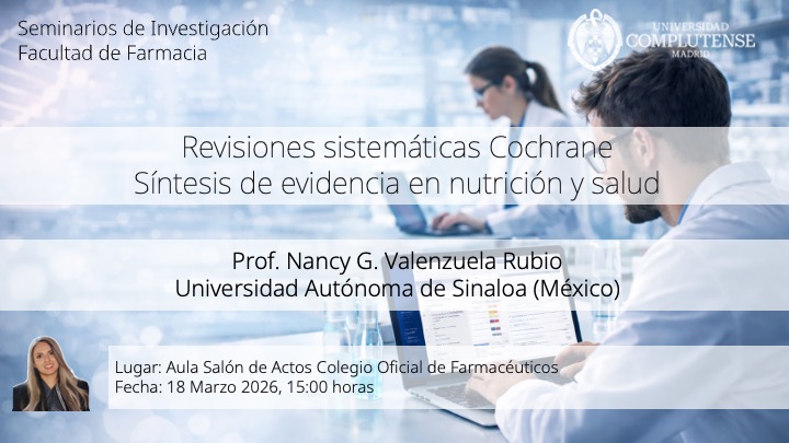 Seminarios de Investigación de la Facultad de Farmacia