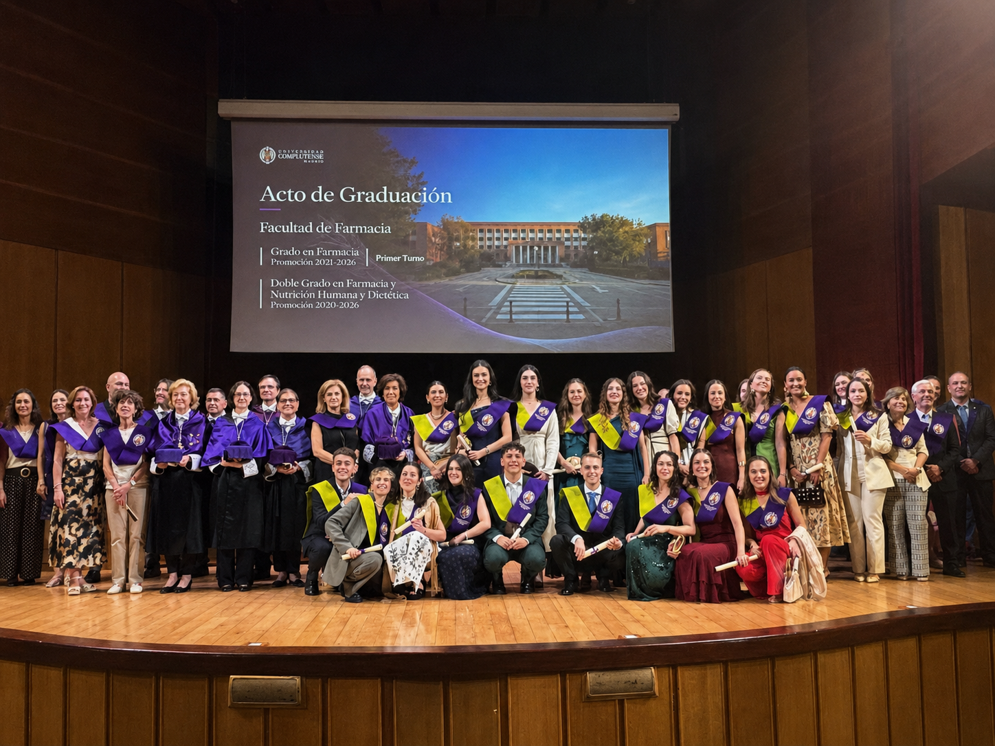 Graduación Estudiantes Facultad de Farmacia