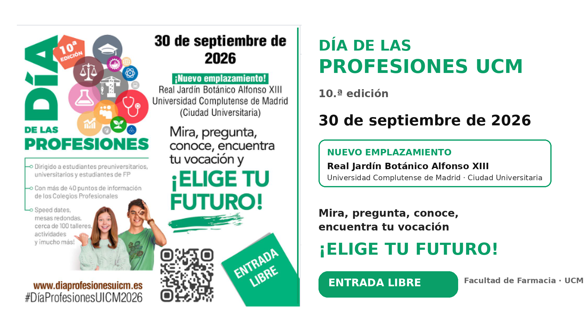 DÍA DE LAS PROFESIONES UCM