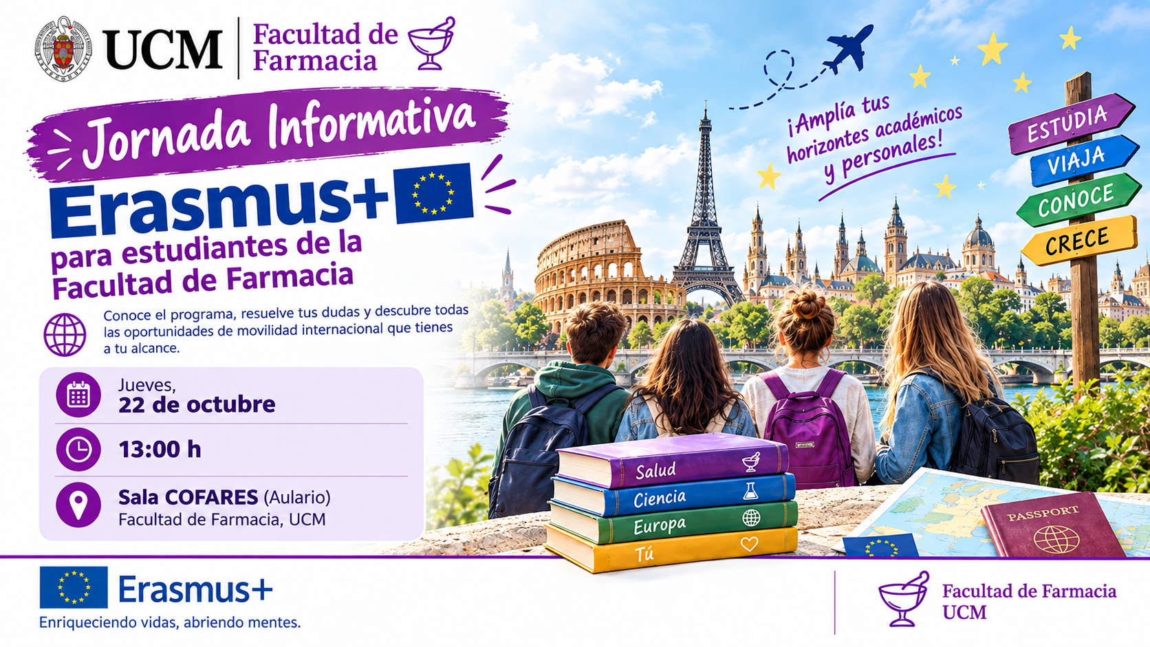 JORNADA INFORMATIVA ERASMUS +